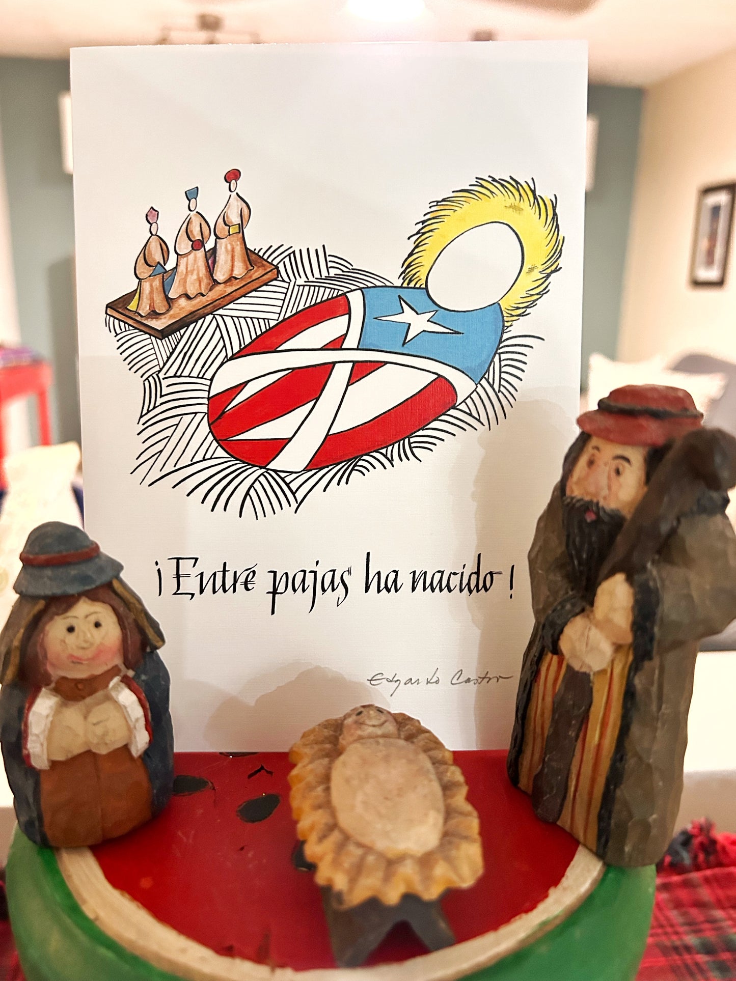 NIÑITO JESÚS - POSTAL DE NAVIDAD