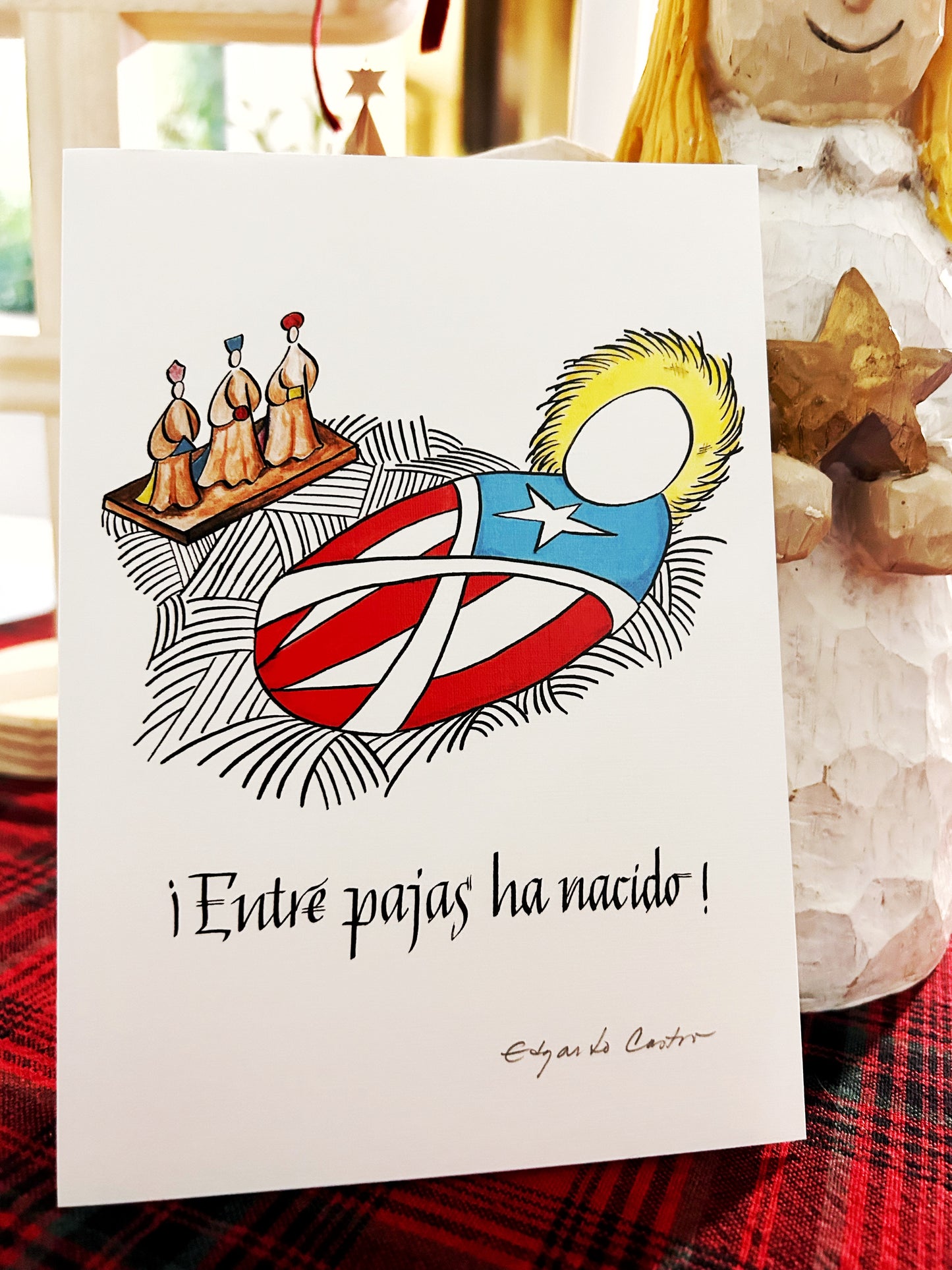 NIÑITO JESÚS - POSTAL DE NAVIDAD