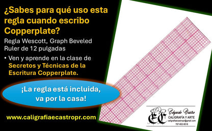 SECRETOS Y TÉCNICAS DE LA ESCRITURA COPPERPLATE