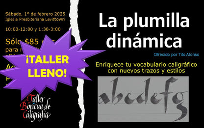 TALLER - LA PLUMILLA DINÁMICA