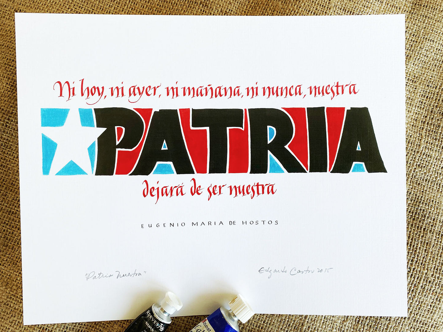 "PATRIA NUESTRA"